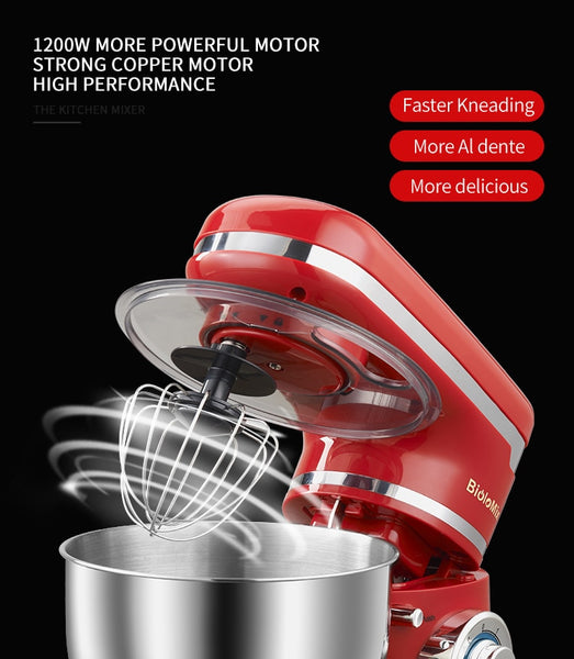 BioloMix Stand Mixer Stainless Steel Bowl