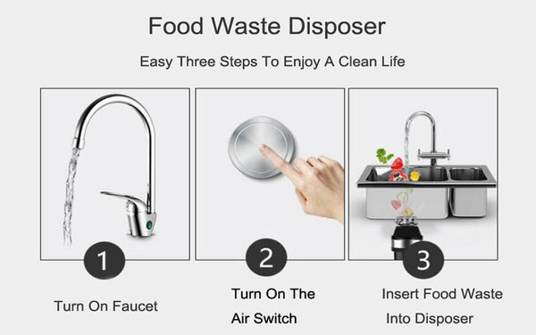 Factory price Food Waste Disposers chopper kitchen garbage