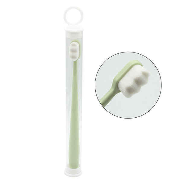 1PC Ultra-thin Super Soft Toothbrush Portable Eco-friendly Travel Outdoor Use