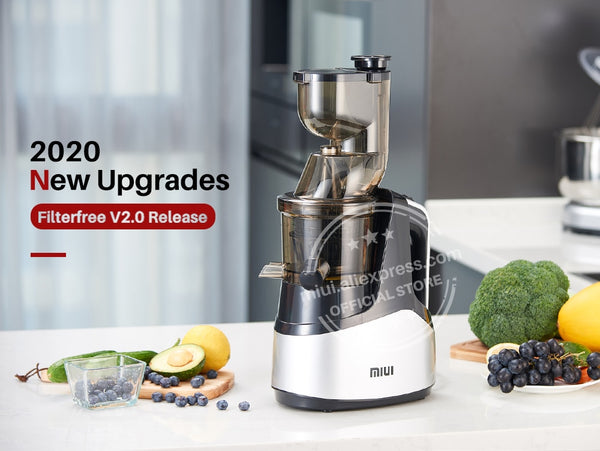 MIUI Slow Juicer 7LV Screw Cold Press Extractor