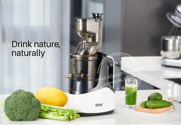 MIUI Slow Juicer 7LV Screw Cold Press Extractor