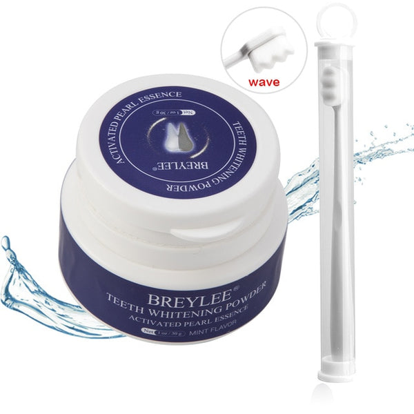 BREYLEE Teeth Whitening Powder Pearl Essence Natural Dental Toothpaste