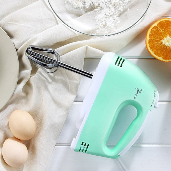 Multifunctional Mini 7 Speed Manual Electric Handheld Mixer