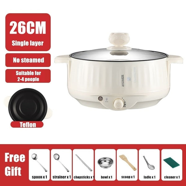 NEW Multi-Function Electric Cooker Non-stick Multicooker