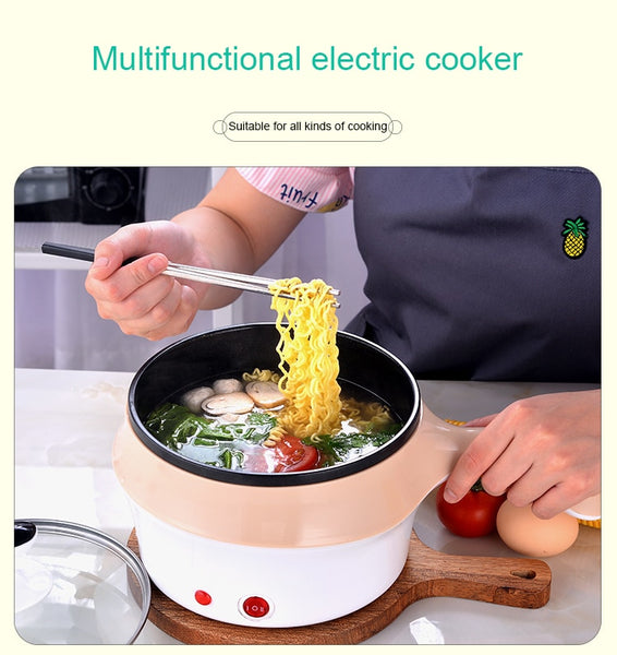 DMWD Multifunctional Electric Cooker Hotpot Mini Non-stick