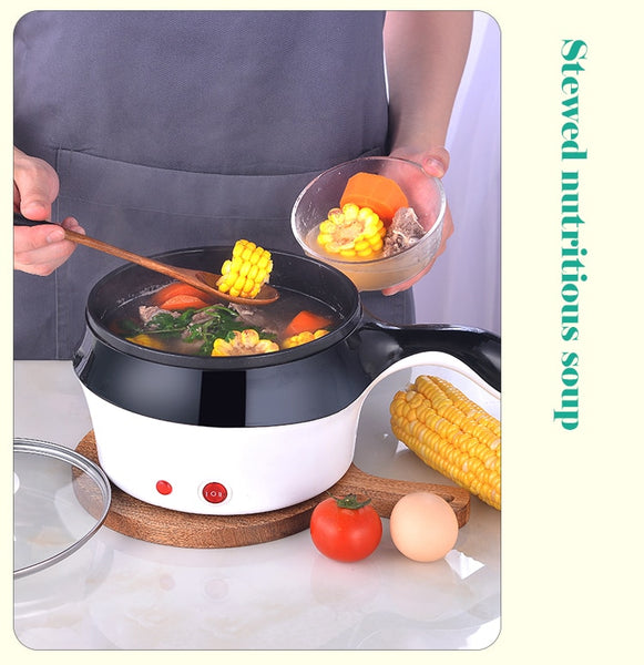 DMWD Multifunctional Electric Cooker Hotpot Mini Non-stick