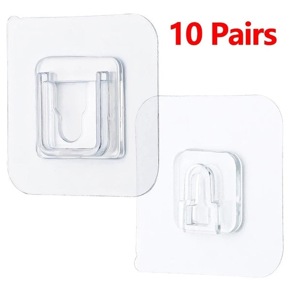 Double-Sided Adhesive Wall Hooks