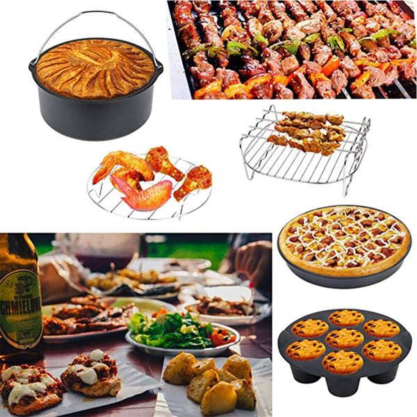 8pcs/set 7 Inch / 8 Inch Air Fryer High Quality