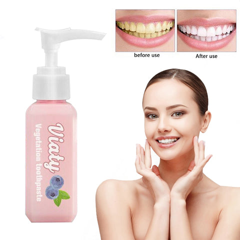 Viaty Toothpaste Stain Removal Whitening Fruit Flavor Toothpaste