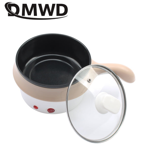 DMWD Multifunctional Electric Cooker Hotpot Mini Non-stick